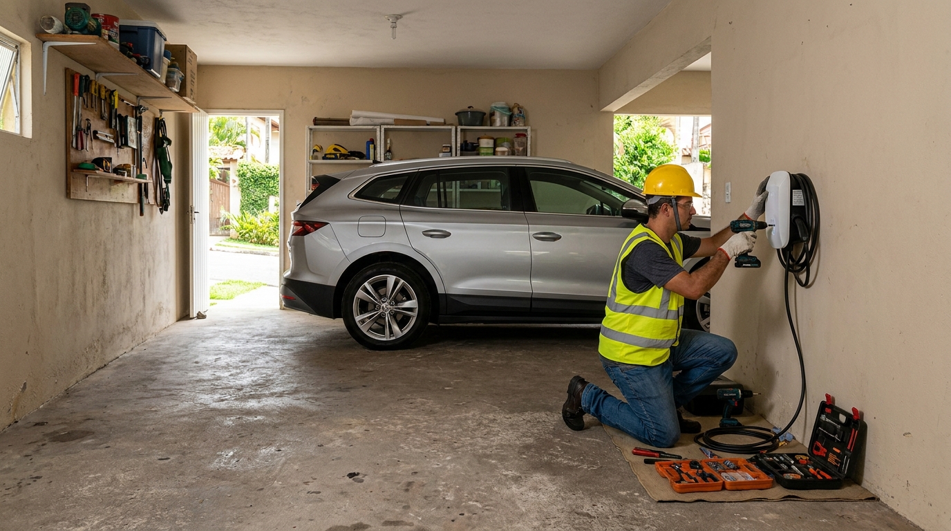 Instalação em Garagem ou Condomínio no Conjunto Raul Balduino, Anápolis‑GO