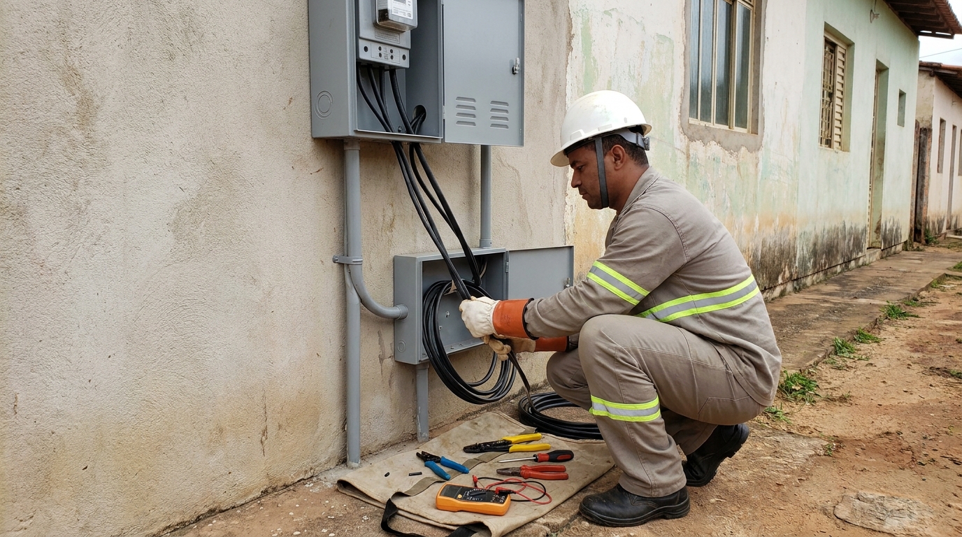 Regularização de Entrada de Energia no Conjunto Raul Balduino, Anápolis‑GO